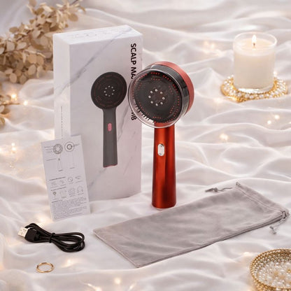 Red Light Scalp Massager – Hair Growth & Relaxation